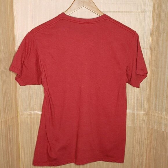 Fox Mens Red Logo Short Sleeve Shirt Medium - Picture 2 of 4